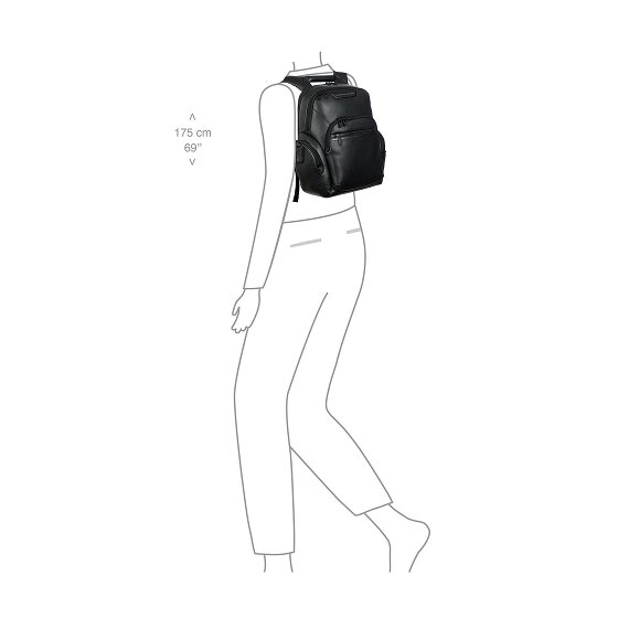 Porsche Design Roadster Mochila de negocios Piel 38 cm Compartimento para el portátil