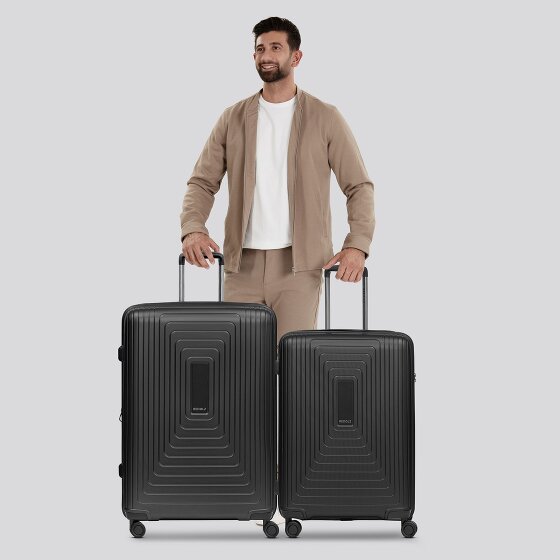 Redolz Essentials 14 4 ruedas Juego de maletas 2 piezas con pliegue de expansión