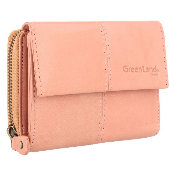 Greenland Nature Cartera Nature Soft de cuero RFID 13 cm