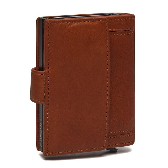 The Chesterfield Brand Leipzig Estuche para tarjetas de crédito Protección RFID Piel 7.5 cm