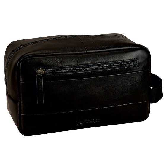 Leonhard Heyden Hamburg Bolsa de aseo Piel 25.5 cm