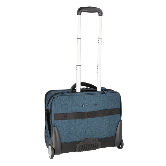 Dermata 2 ruedas Carrito de negocios 41 cm Compartimento para el portátil
