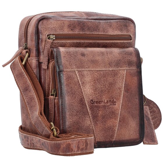 Greenland Nature Mascu & Line Bolsa de hombro Piel 25 cm