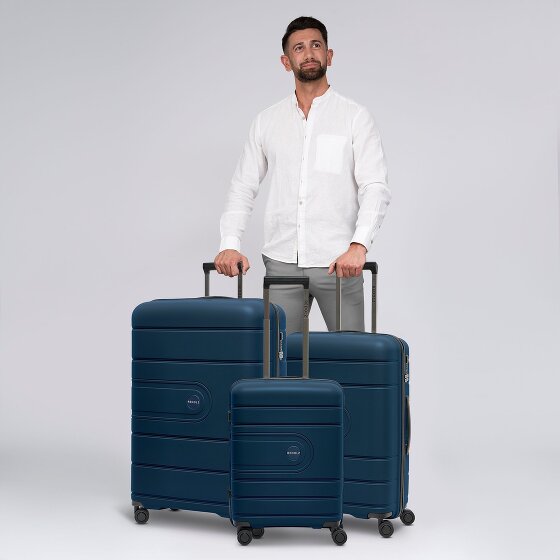 Redolz Essentials 11 3-SET 4 ruedas Juego de maletas 3 piezas