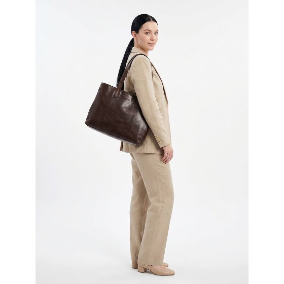 Plevier Power Bolsa de compras Piel natural 31 cm Compartimento para laptop