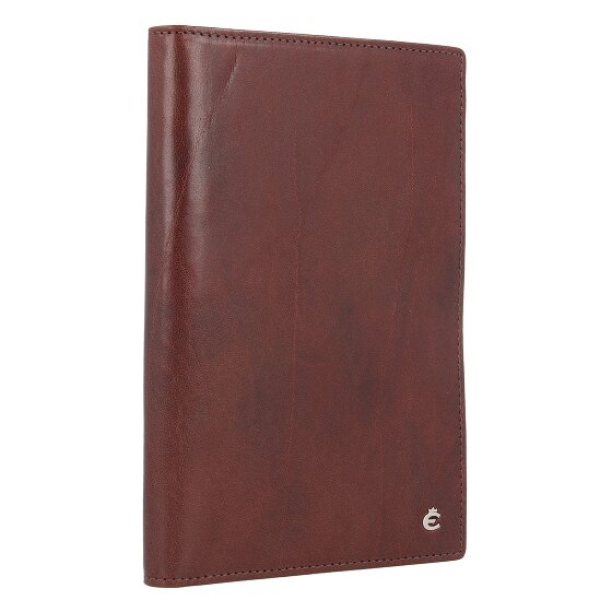 Esquire Funda para pasaporte Toscana de cuero RFID 12 cm