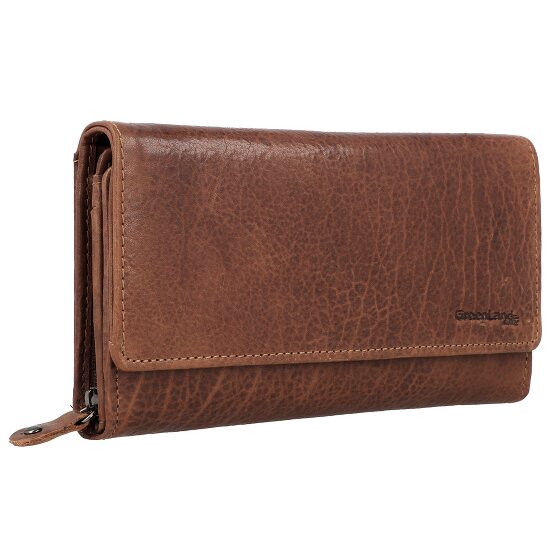 Greenland Nature Cartera de cuero Nature 18,5 cm