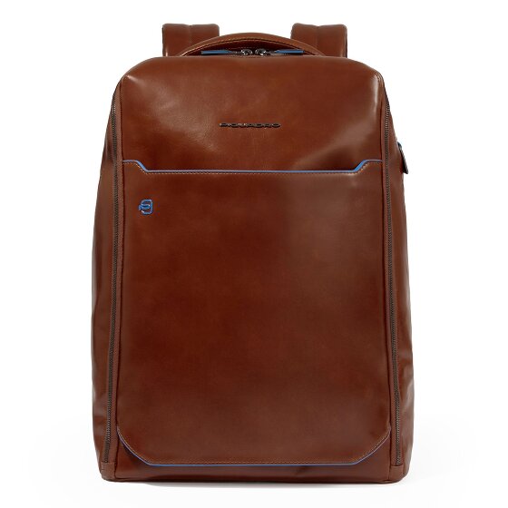 Piquadro Blue Square Mochila de negocios Piel 42 cm Compartimento para el portátil