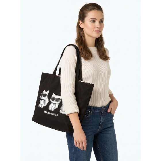 Karl Lagerfeld Bolso reversible Ikon 50 cm
