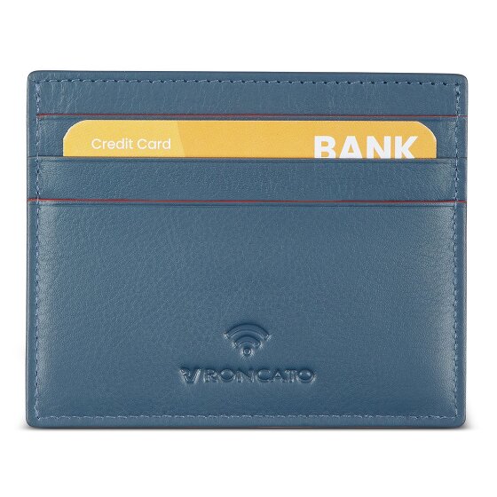 Roncato Detroit Estuche para tarjetas de crédito Protección RFID Piel 10 cm