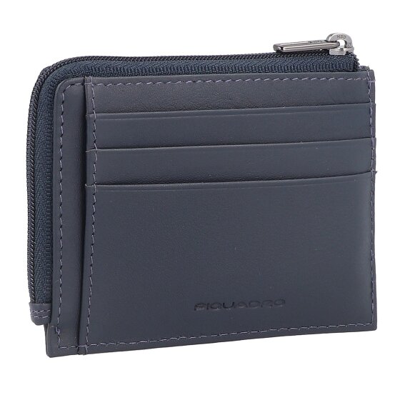 Piquadro Akron Estuche para tarjetas de crédito Protección RFID Piel 11.5 cm