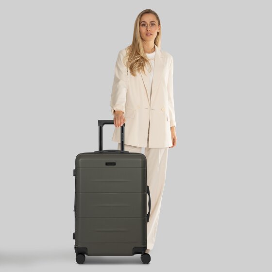 Police London 4 ruedas Carrito 64 cm con pliegue de expansión