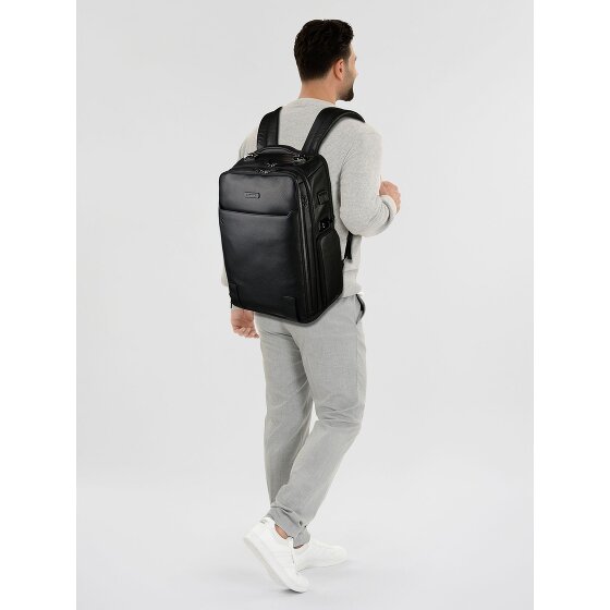 Piquadro Mochila de viaje Modus Piel RFID Compartimento para portátil de 44 cm