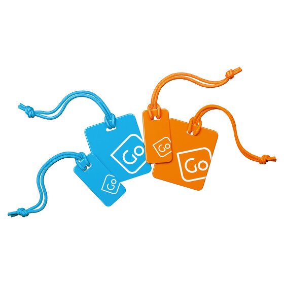 Go Travel Juego de etiquetas de dirección 4 unid.