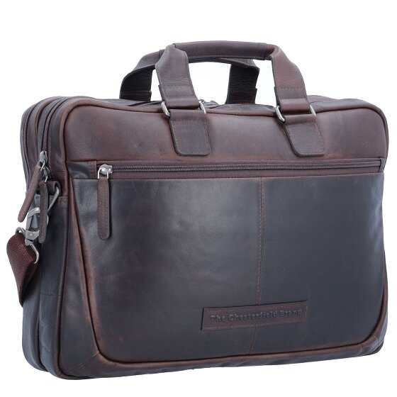The Chesterfield Brand Wax Pull Up Maletín Piel 40 cm Compartimento para el portátil