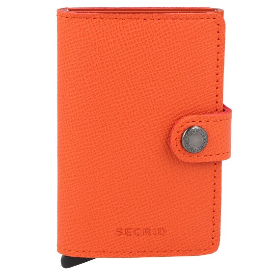 Secrid Miniwallet Crisple Funda para tarjetas de crédito Cartera de piel RFID 6,5 cm