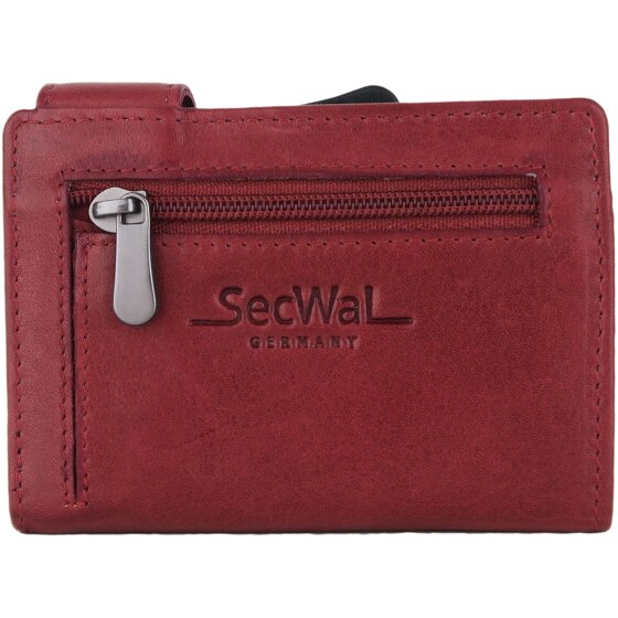 SecWal SecWal 1 Funda para tarjetas de crédito Cartera de piel RFID 9 cm