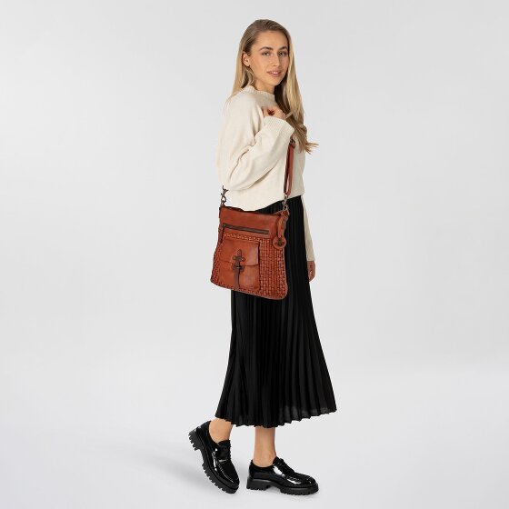 Harbour 2nd Urban Poets Iris-Up Bolsa de hombro Piel natural 33 cm