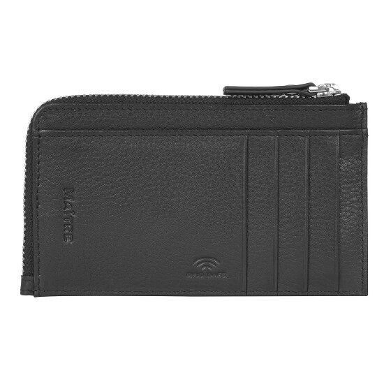 Maître Ellern Estuche para tarjetas de crédito Protección RFID Piel 13 cm