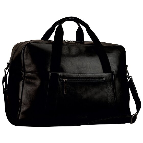 Leonhard Heyden Hamburg Bolsa de viaje Weekender Piel 52 cm