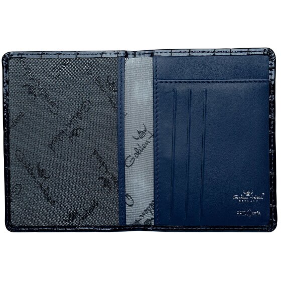Golden Head Funda para carné de identidad Cayena de cuero RFID 9 cm