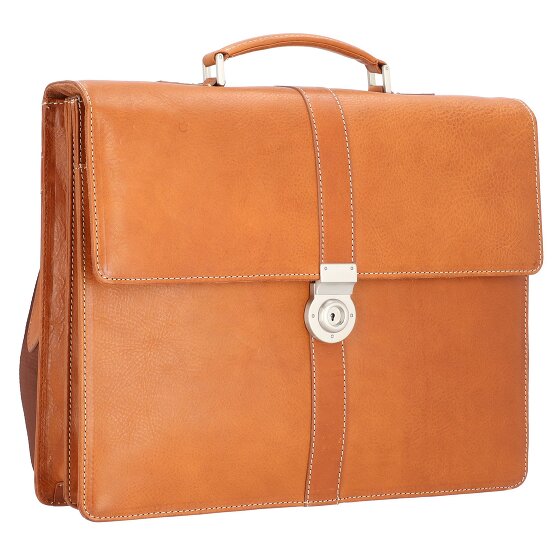 Leonhard Heyden Bergamo Maletín Piel 40 cm Compartimento Portátil