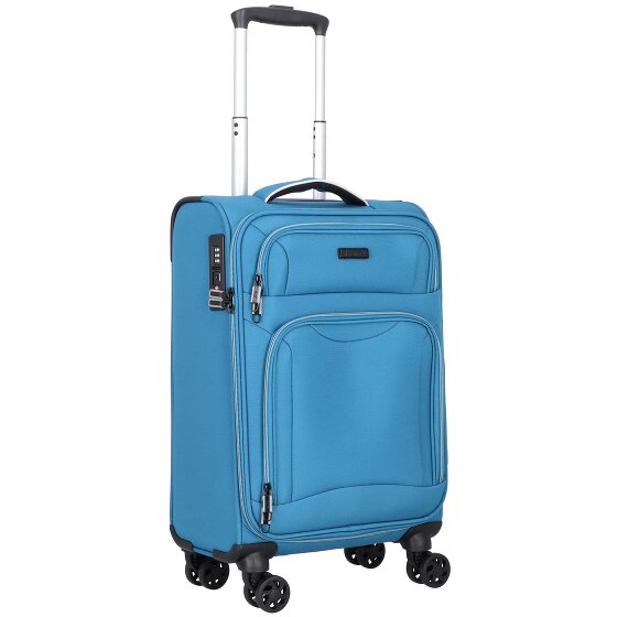 d&n Travel Line 9204 4 ruedas Carro de la cabina 55 cm