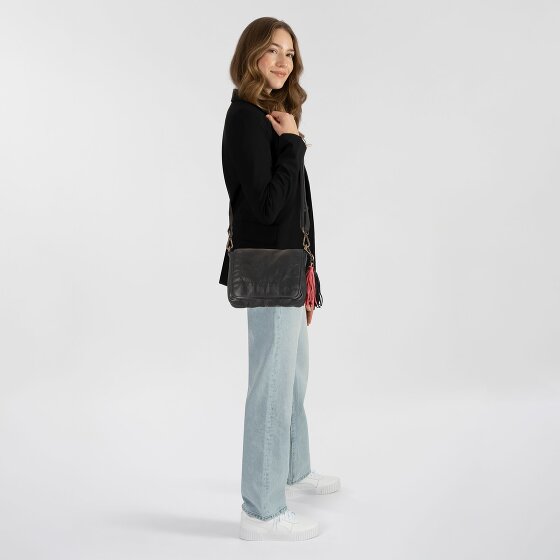 Taschendieb Wien Freundgasse Bolsa de hombro Piel 19.5 cm