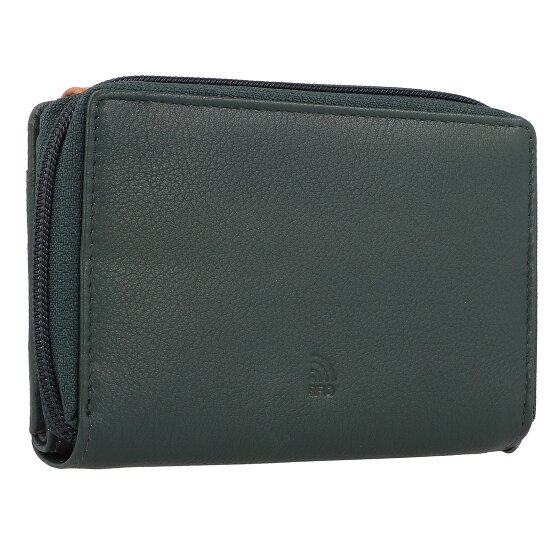 Greenburry Nappa Cartera Protección RFID Piel 14 cm