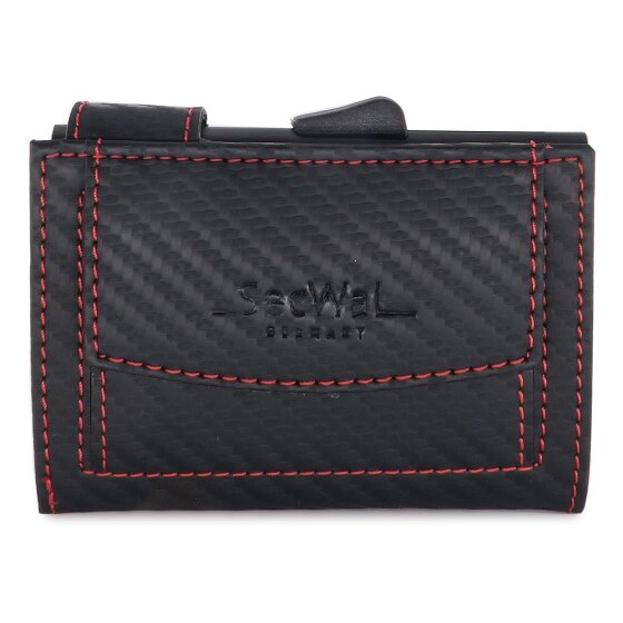 SecWal Tarjetero de piel RFID 9 cm