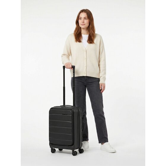 Franky Munich 4.0 4 ruedas Maletas de cabina 55 cm Compartimento para el portátil Con asa expansible