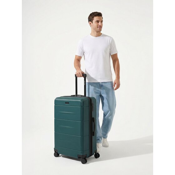 Police London 4 ruedas Trolley 74 cm Con fuelle expandible