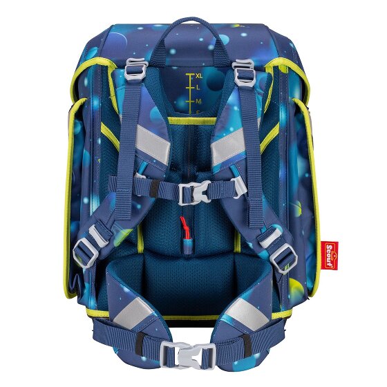 Scout Juego de mochilas escolares LED Genius 4pcs.