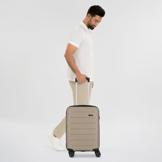 d&n Travel Line 4100 4 ruedas Carro de la cabina S 54 cm