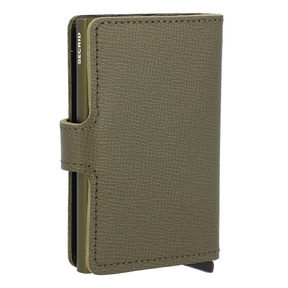 Secrid Miniwallet Crisple Funda para tarjetas de crédito Cartera de piel RFID 6,5 cm