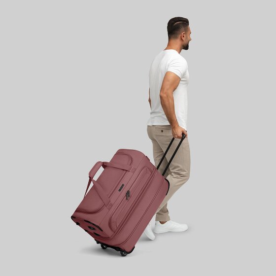 Redolz Bolsa de viaje Duffle Essentials de 2 ruedas 55 cm M con solapa de expansión