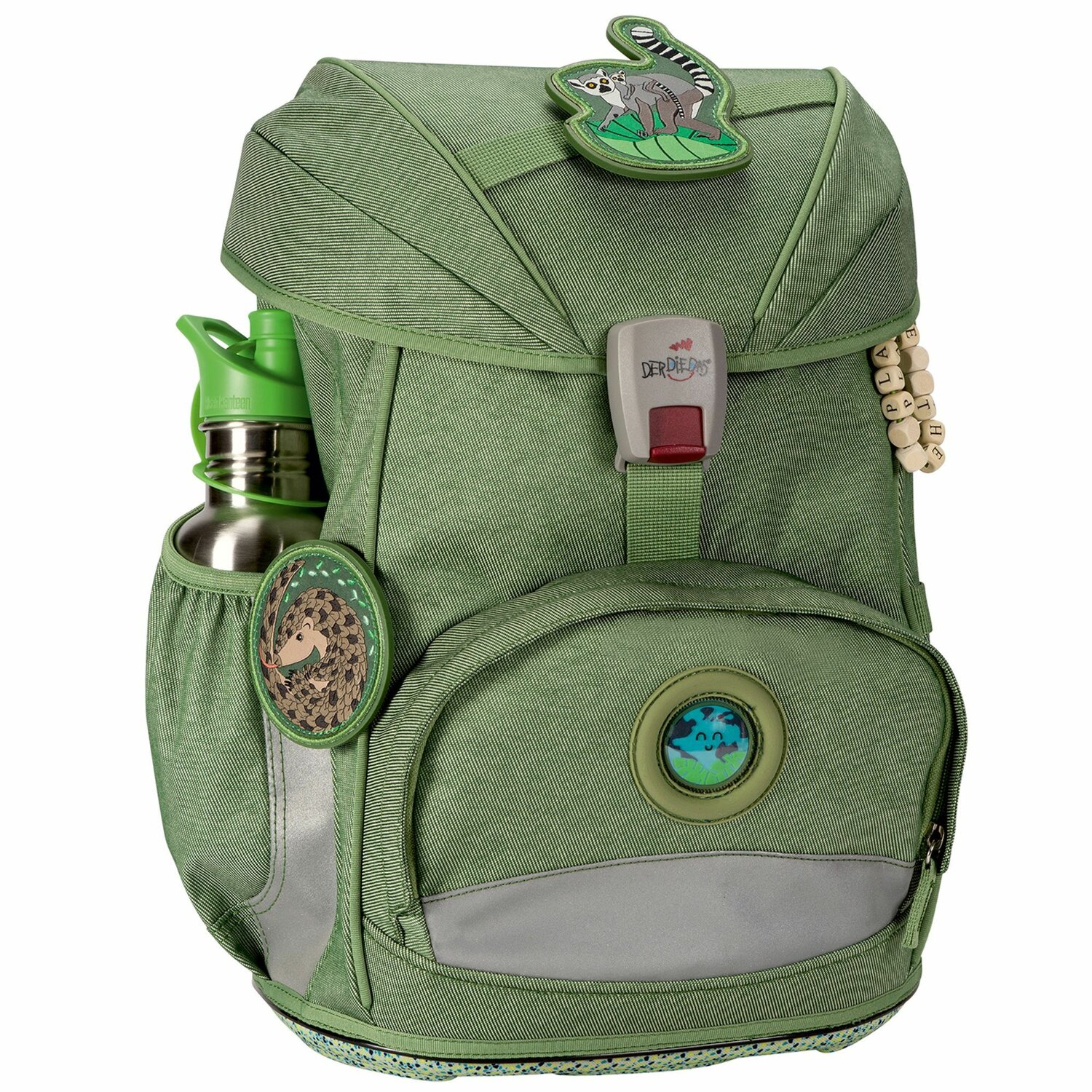 DerDieDas Juego de mochilas ErgoFlex Eco green | Maletas.es