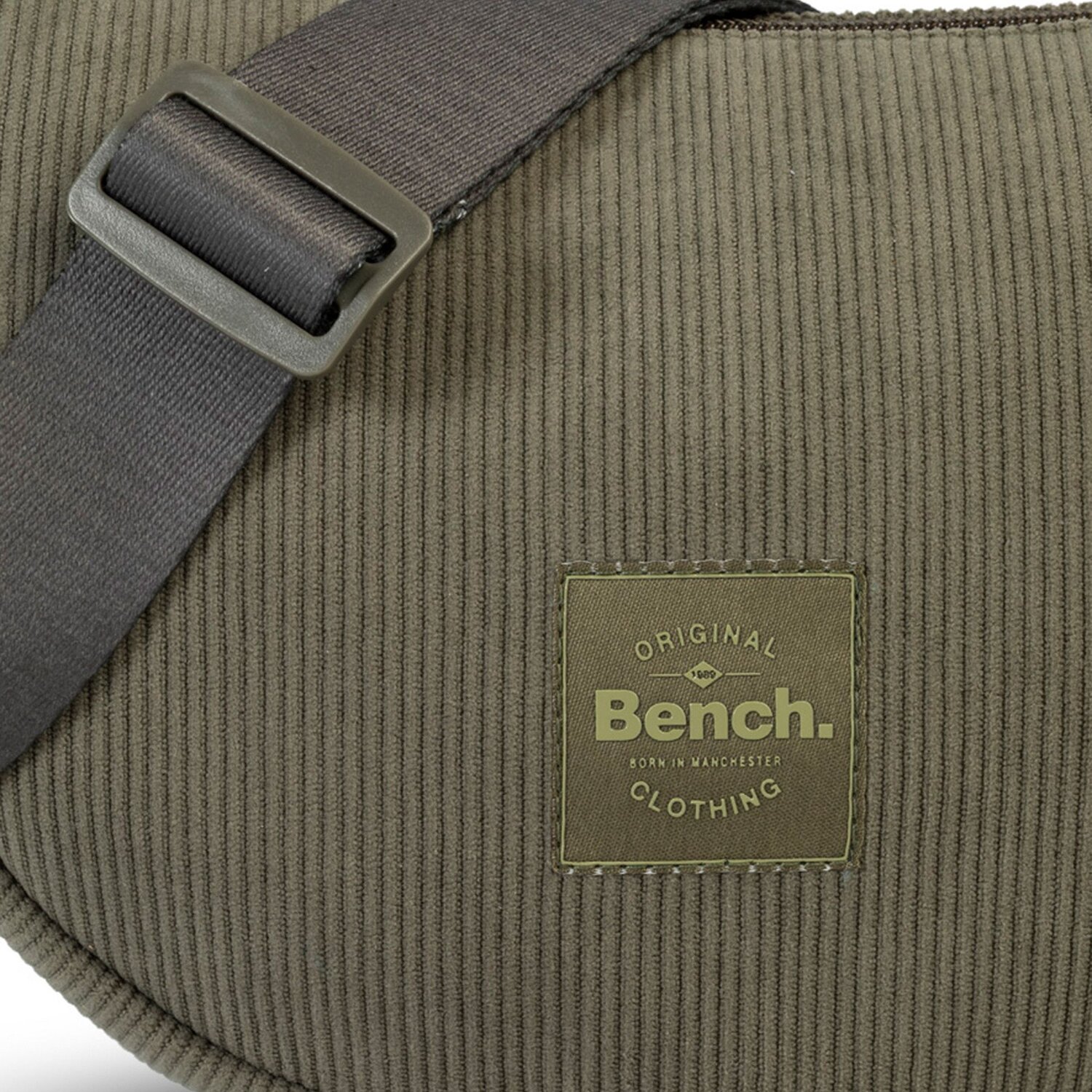 Bench Cord Bolsa de hombro 26 cm olivgrün | Maletas.es