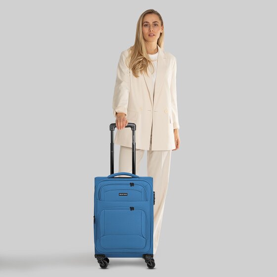 Smartbox Edition 04 4 ruedas Carro de la cabina 55 cm con pliegue de expansión