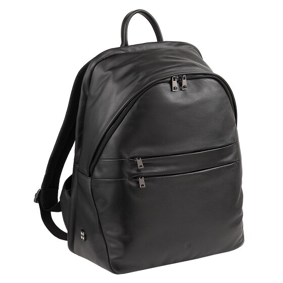 DuDu New York Mochila de día Piel 41 cm Compartimento para el portátil