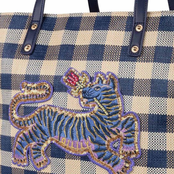 Oilily Check Bolsa de compras 30 cm