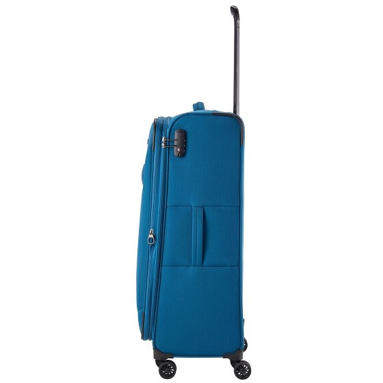 Travelite Chios 4 ruedas Carrito L 78 cm con pliegue de expansión