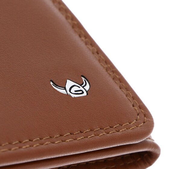 Golden Head Polo Cartera Bloqueo RFID Piel natural 10 cm