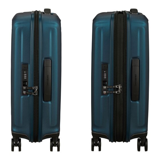 Samsonite Nuon 4 ruedas Carro de la cabina 55 cm con pliegue de expansión