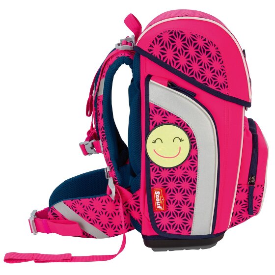 Scout Genius Neon Safety DIN Juego de mochilas escolares 4 piezas