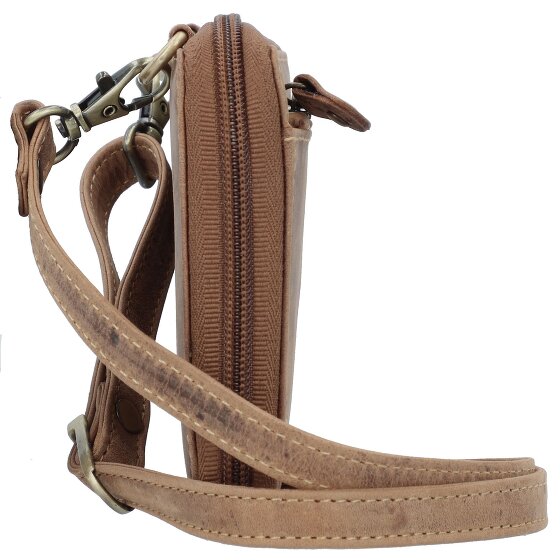 Greenburry Vintage Bolso de mano Protección RFID Piel 21 cm