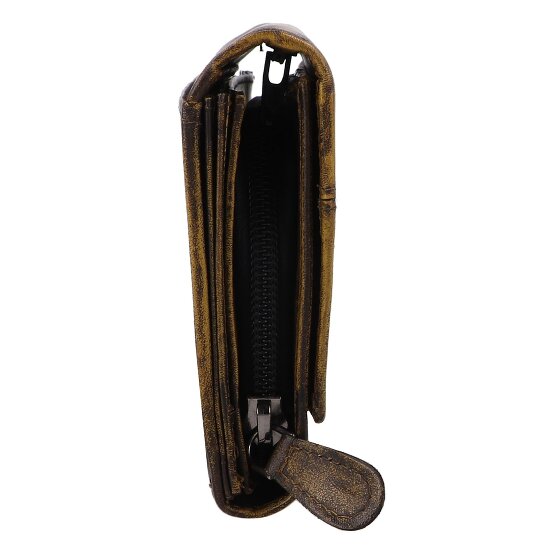 Greenburry Destressed Cartera Protección RFID Piel 13 cm