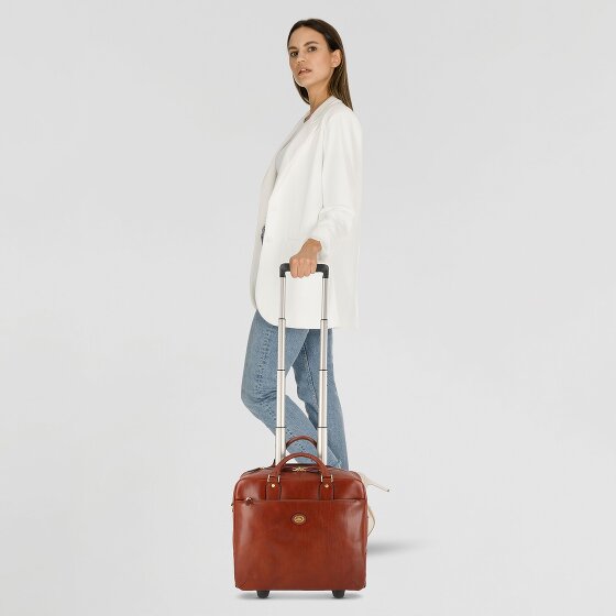 The Bridge Stovia 2 ruedas Carro piloto Piel 39 cm Compartimento para el portátil