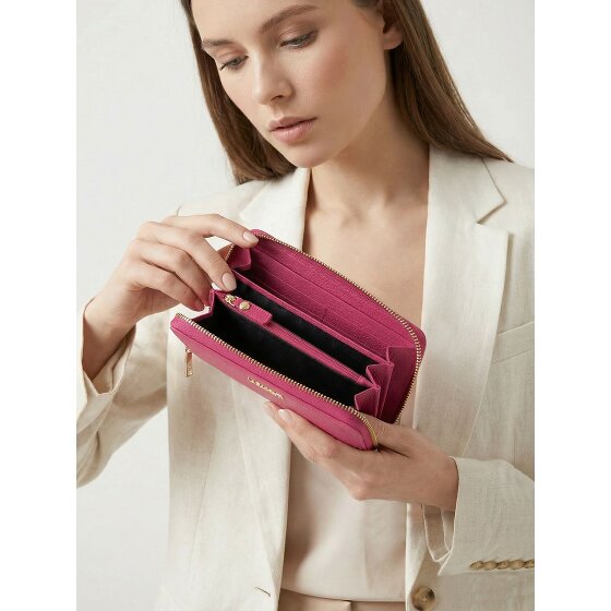 Lazarotti Billetero Bologna Piel XL Zip-Around Piel 19 cm