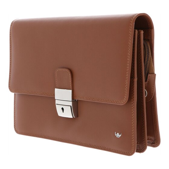 Golden Head Bolsa de hombre Polo Bolsa de cuero para la muñeca 23 cm